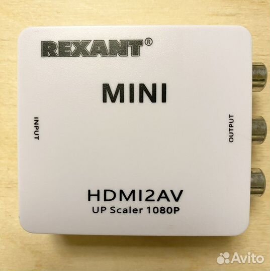 Конвертер rexant hdmi на 3 RCA
