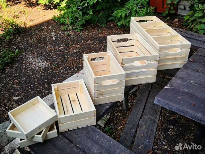 Ящики деревянные IKEA