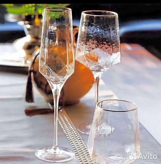 Фужеры бокалы для шампанского