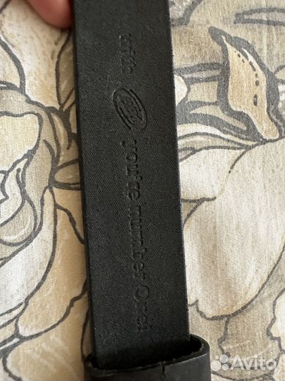 Ремень женский кожаный