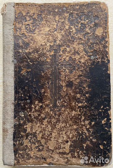 Антикварная книга сказание святого Епифания