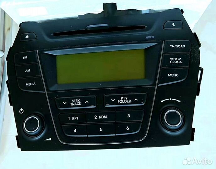 Магнитола на santa fe 3