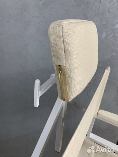 Стул высокий визажиста бровиста с подголовником
