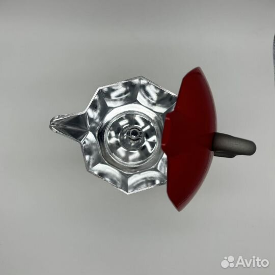 Кофеварка гейзерная Bialetti Moka Induction Rossa