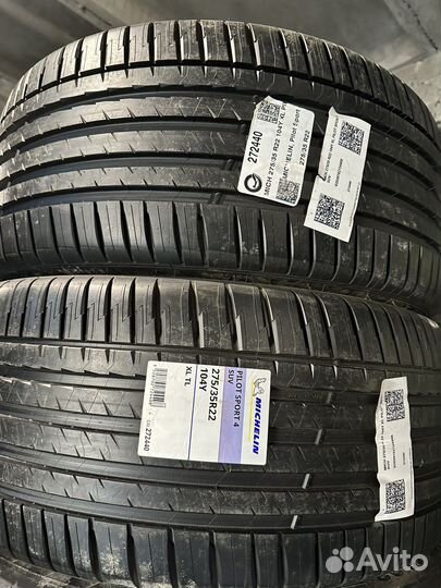 Michelin Pilot Sport 4 S 275/35 R22 и 315/30 R22 107Y