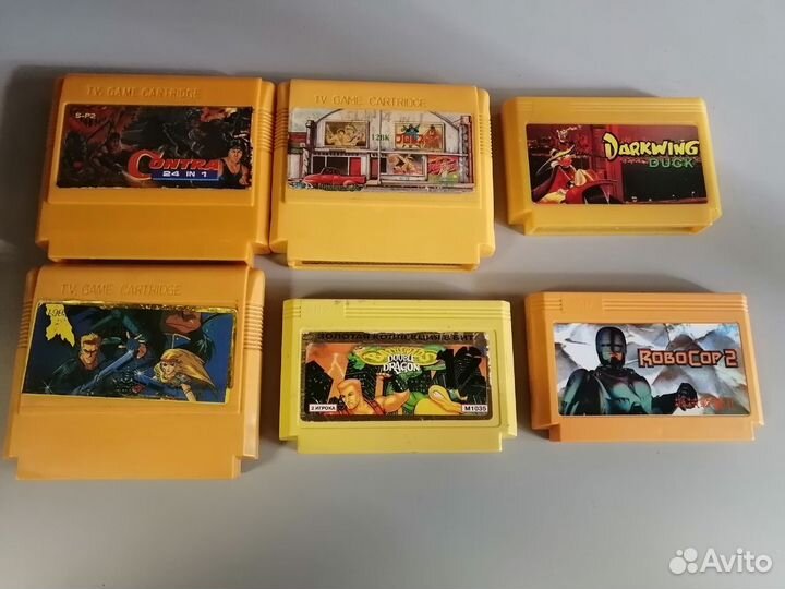 Картриджи dendy из 90х