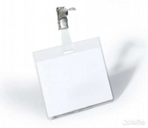 Комплект бейджей Durable 8003-19, 60х90мм, новые