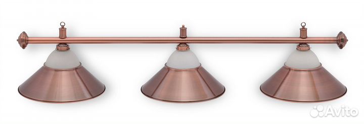 Светильник Fortuna Alison Red Bronze 3 плафона