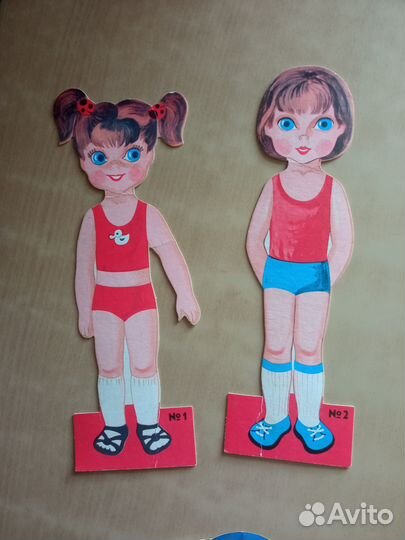 Бумажные куклы СССР