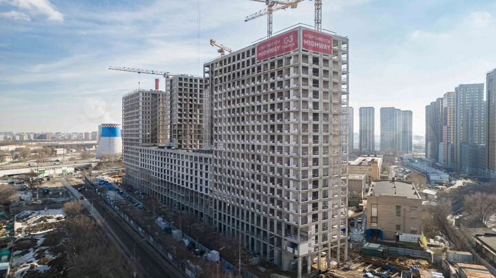 Апартаменты-студия, 26,3 м², 20/21 эт.