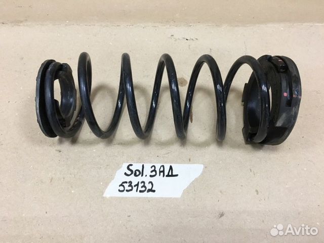 Пружина подвески задняя Hyundai Solaris 1 седан