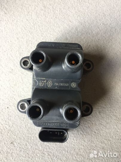 Катушка зажигания renault logan