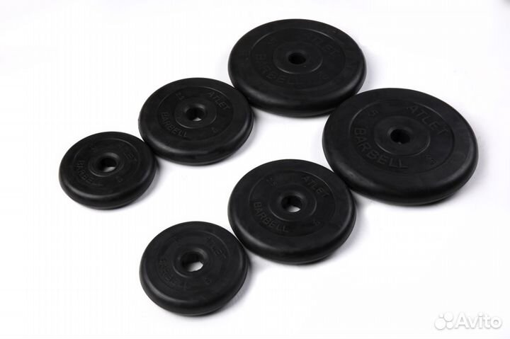 Гантели разборные MB Barbell Atlet 2 Х 20 кг