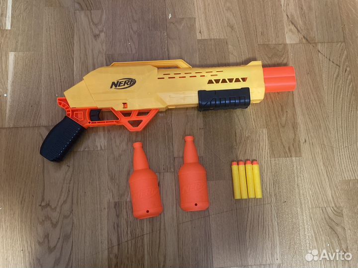 Нёрф дробовик alpha strike