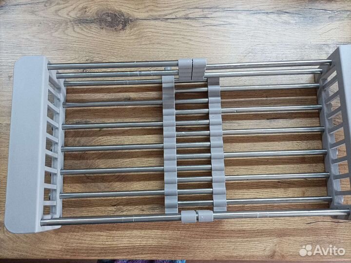 Коландер раздвижной. Сушилка для мойки