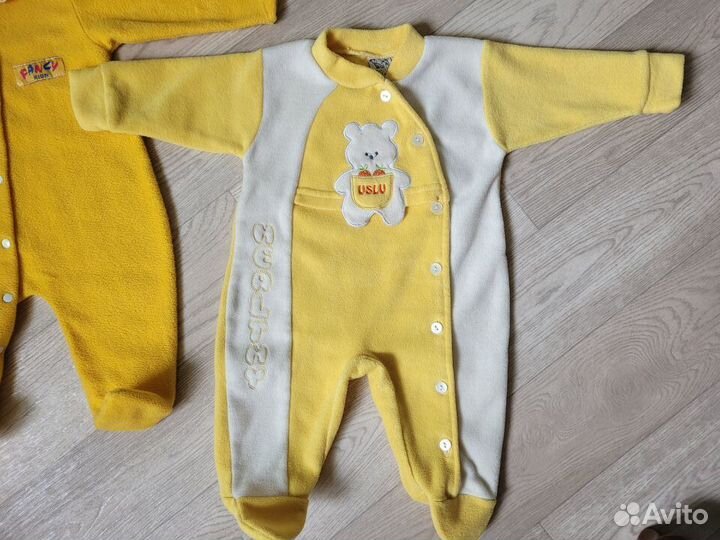 Комбинезоны утеплённые р. 62-68