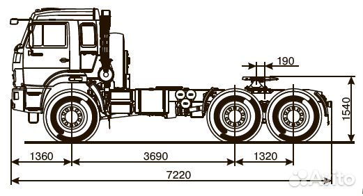 КамАЗ 53504, 2018