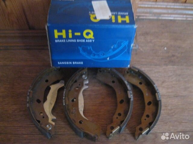 Новые задние тормозные колодки на ниссан алмера