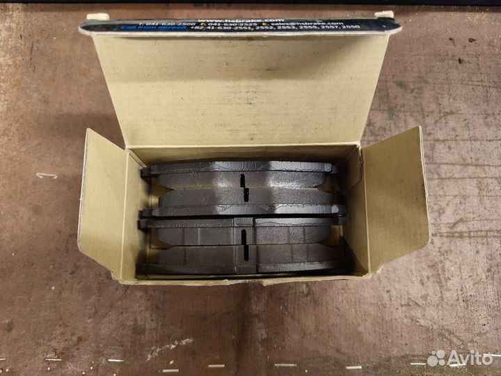 Тормозные колодки передние chevrolet lanos