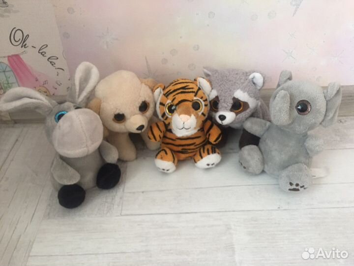 Мягкие игрушки набором
