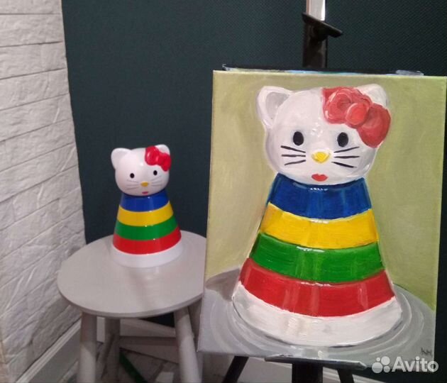 Картина оригинал на холсте в детскую