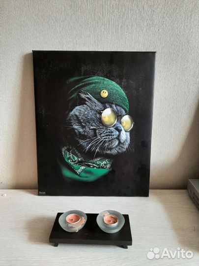 Картина, Кот