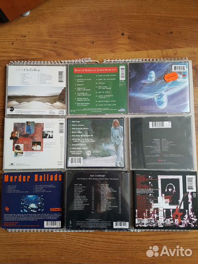 Cd диски фирменные разное