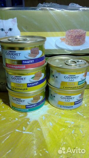Gourmet корм для кошек