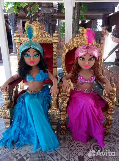 Ростовые восточные куклы. Шоу «Гарем»