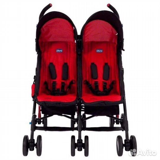 Коляска трость для двойни