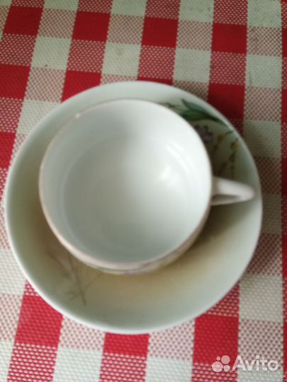 Чашка с блюдцем. Винтаж
