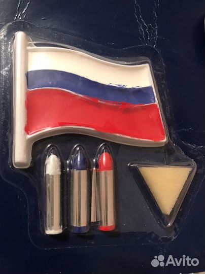 Грим для болельщиков Набор косметики