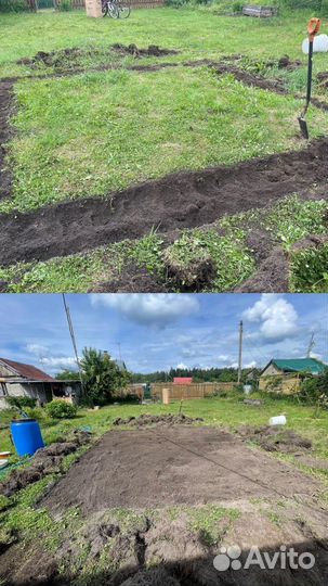 Работы по участкам