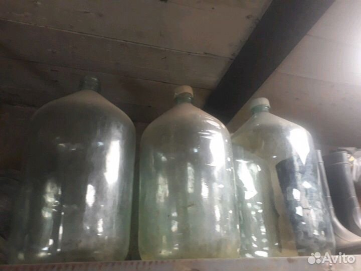 Банка, бутыль стекло 3л, 10л, 19л