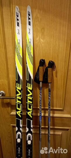 Беговые лыжи комлект tisa active classic STC 160