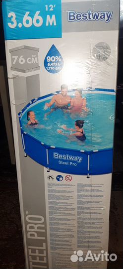 Каркасный бассейн новый