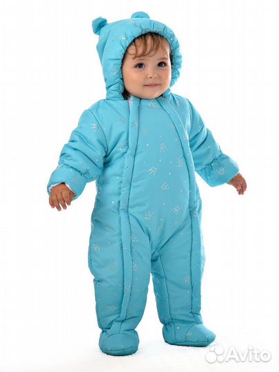 Комбинезон демисезонный 62 68 74 80