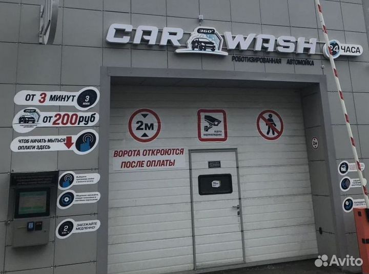 Роботизированная автомойка CarWash 360