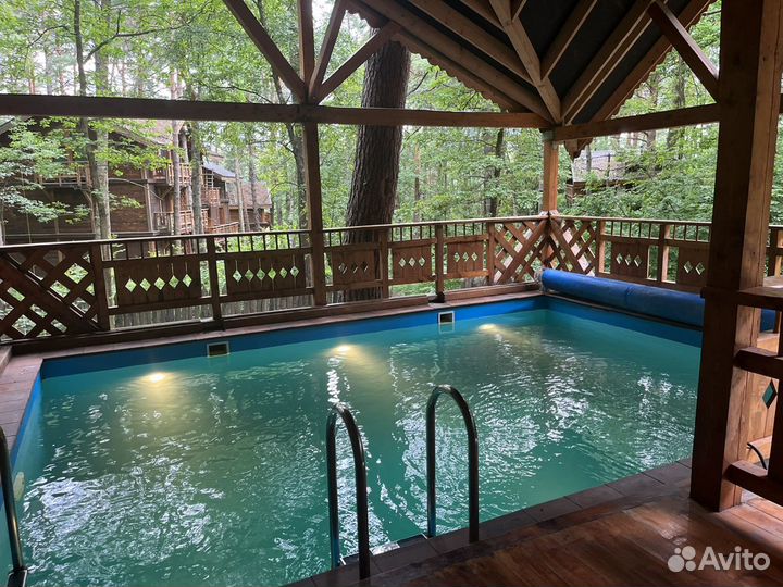 Русская баня на дровах