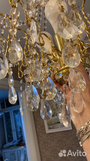 Люстра хрустальная