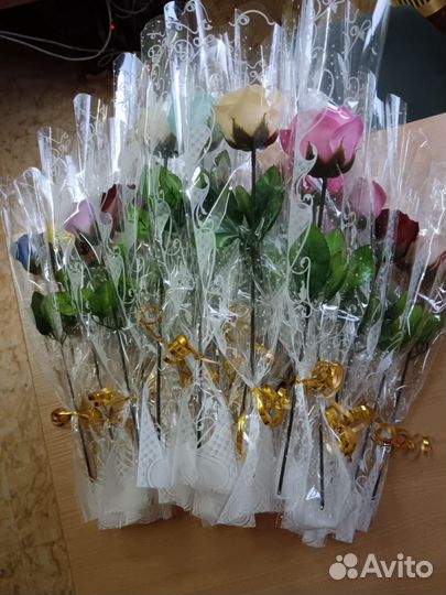 Мыльные розы