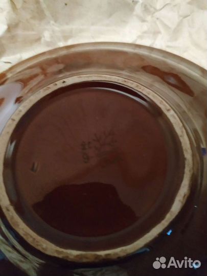 Керамические блюда времен СССР