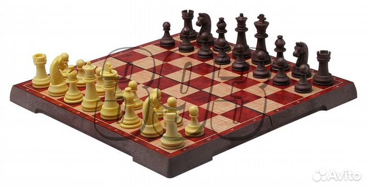 Шахматы, шашки Люкс (большие, магнитные) (19793)