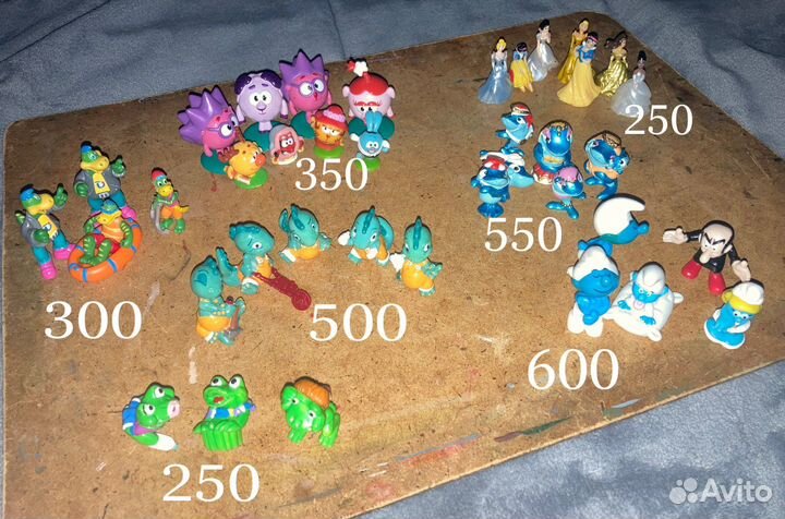 Игрушки из киндера