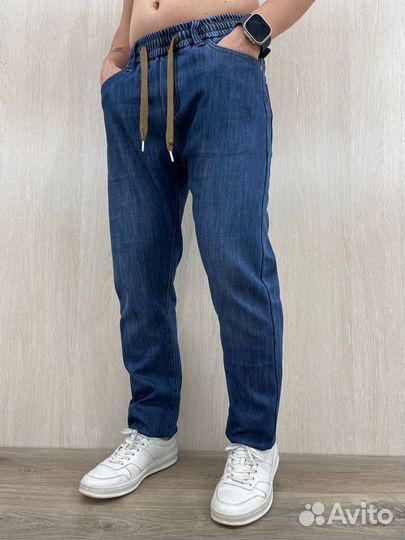 Джоггеры мужские на флисе размеры с 28 по 38