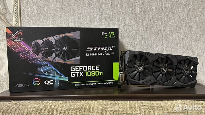 Asus ROG Nvidia GeForce GTX 1080 Ti 11gb