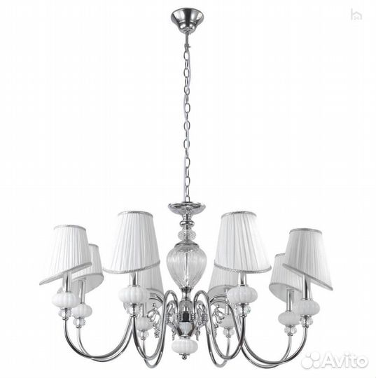 Подвесная люстра Crystal Lux Alma White SP-PL8