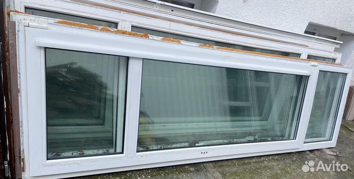 Окна пластиковые бу и балконные двери