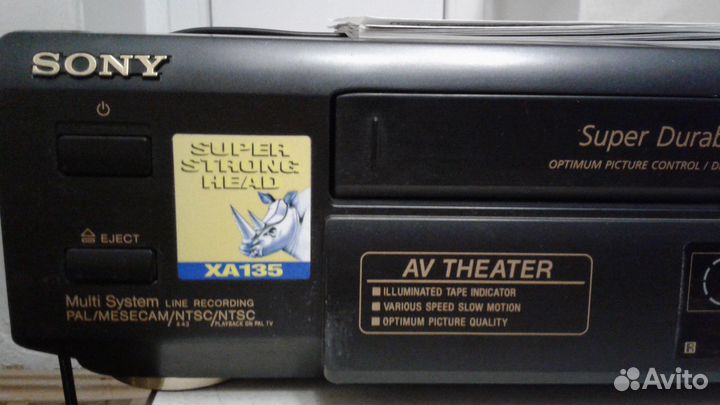 Видео касетный плейер sony