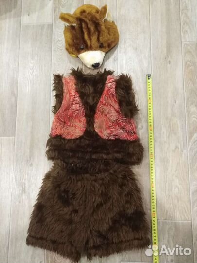 Новогодний костюм медведя
